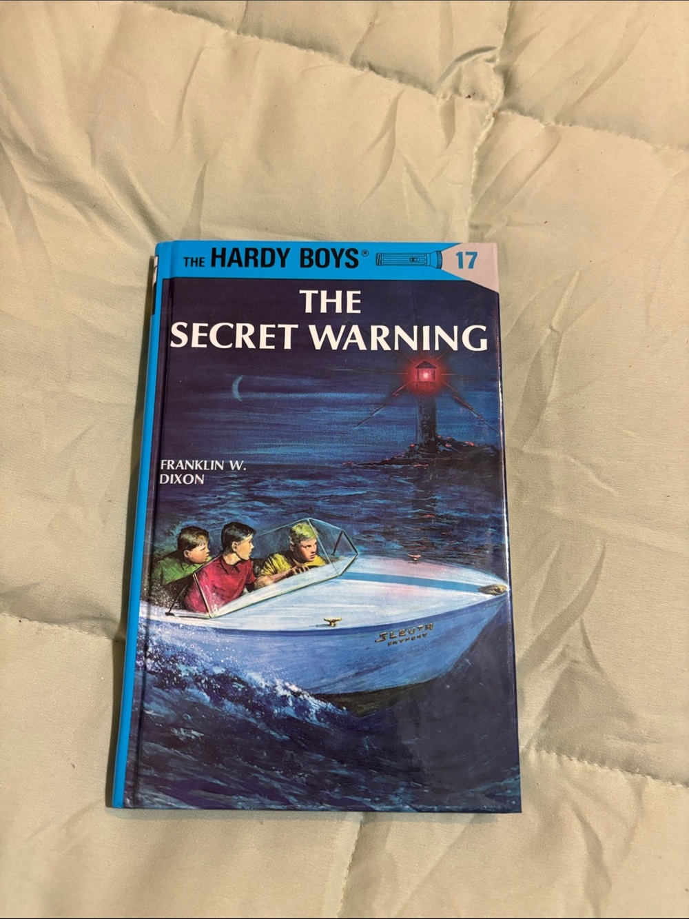 The Hardy Boys: The Secret Warning - Blue Hardcover